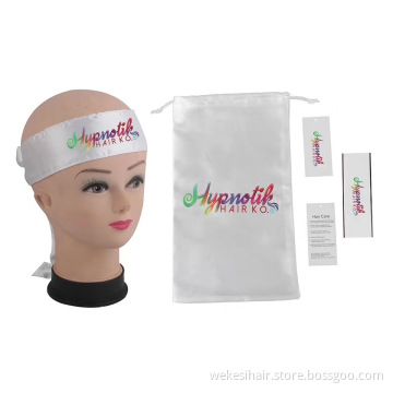Desgin Your Custom Logo Hair Extension Packaging,Beautiful Satin hair extension packaging Bags,Buy Hair Get Free Private Labels